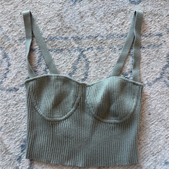 Jonathan Simkhai Tops - Jonathan Simkai knit bustier crop top size XS